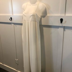 Cream midi sundress